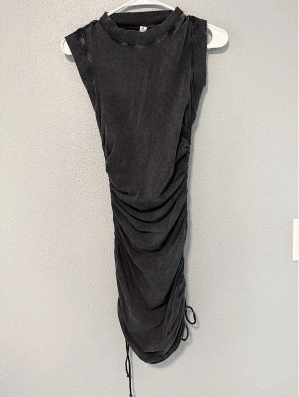 #6045 Daily Practice Anthropologie Ruched Midi Dress Size XS